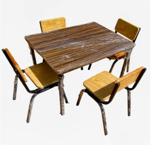 JUEGO DE MESA PREESCOLAR MELAMINA