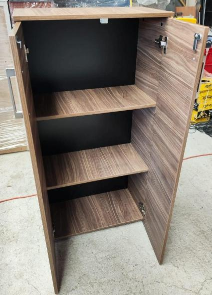 GABINETE MELAMINA CON 2 PUERTAS  1.20X60