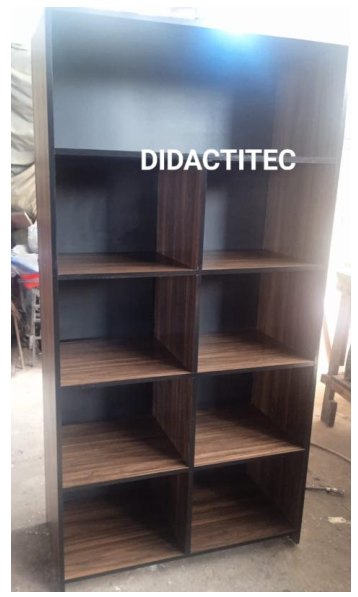 LIBRERO MELAMINA DOBLE 1.80X1.20
